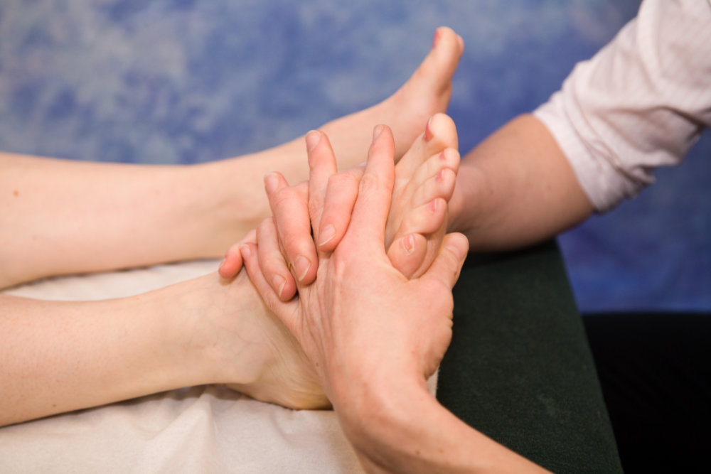 Foot adjustment